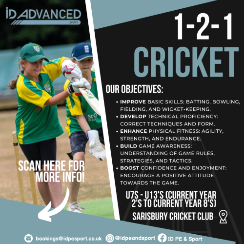 1-2-1 Advanced Cricket Coaching